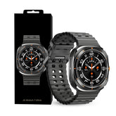 JS WATCH7 ULTRA 1.43 AMOLED DISPLAY WATERPROOF IP68 SMART WATCH WITH FITCLOUDPRO APP BLACK